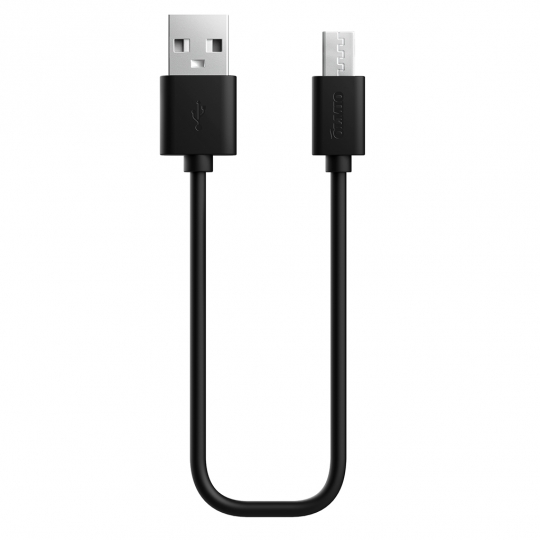 Кабель USB 2.0 - microUSB,  1м, LongPlug, черный, OLMIO