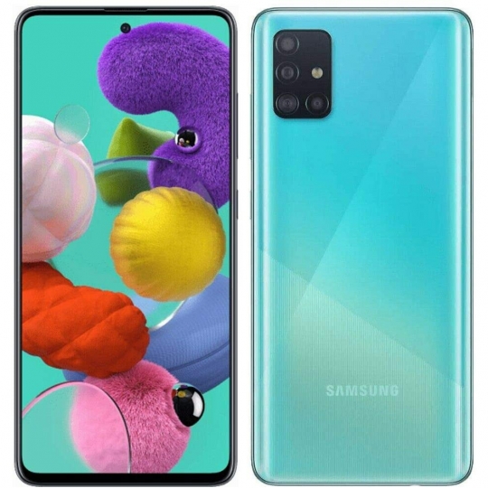 Смартфон Samsung GALAXY A51 (64GB) BLUE