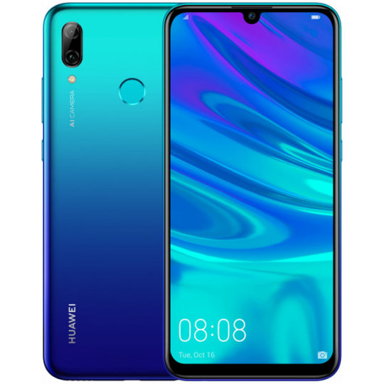 HUAWEI P smart 2019 3GB+32GB Aurora Blue Dual Card Open Market Ver. EU Charger