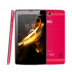 Планшет BQ-7083G Light Red (7", 1024*600, TN, 4*1.0Ghz,  1+8Гб, GPS, 7.0)