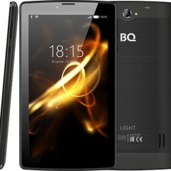 Планшет BQ-7083G Light Black (7", 1024*600, TN, 4*1.0Ghz,  1+8Гб, GPS, 7.0)